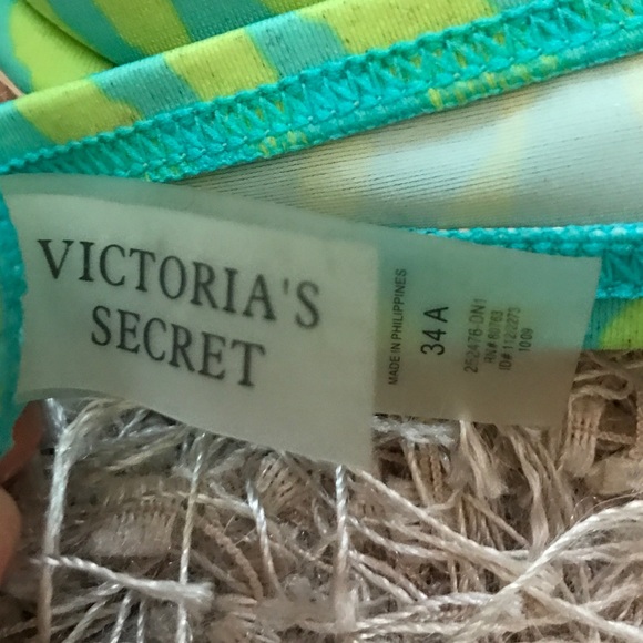 [Victoria's Secret] Retro Style Green Bikini - Picture 8 of 9